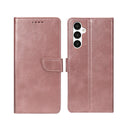 Rixus Bookcase For Samsung Galaxy A05s Pink
