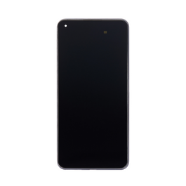 Xiaomi 11 Lite 5G NE Display And Digitizer With Frame Truffle Black Service Pack
