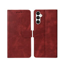 Rixus Bookcase For Samsung Galaxy A05s Dark Red