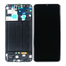 Samsung Galaxy A50 A505F Display And Digitizer With Frame Black Service Pack