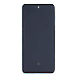 Samsung Galaxy A52 5G A526B, A52s 5G A528B Display And Digitizer With Frame Awesome Blue Soft-OLED