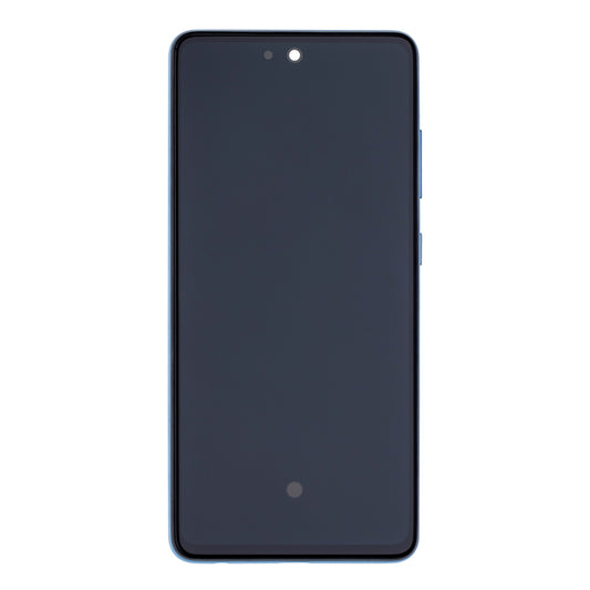 Samsung Galaxy A52 5G A526B, A52s 5G A528B Display And Digitizer With Frame Awesome Blue Soft-OLED