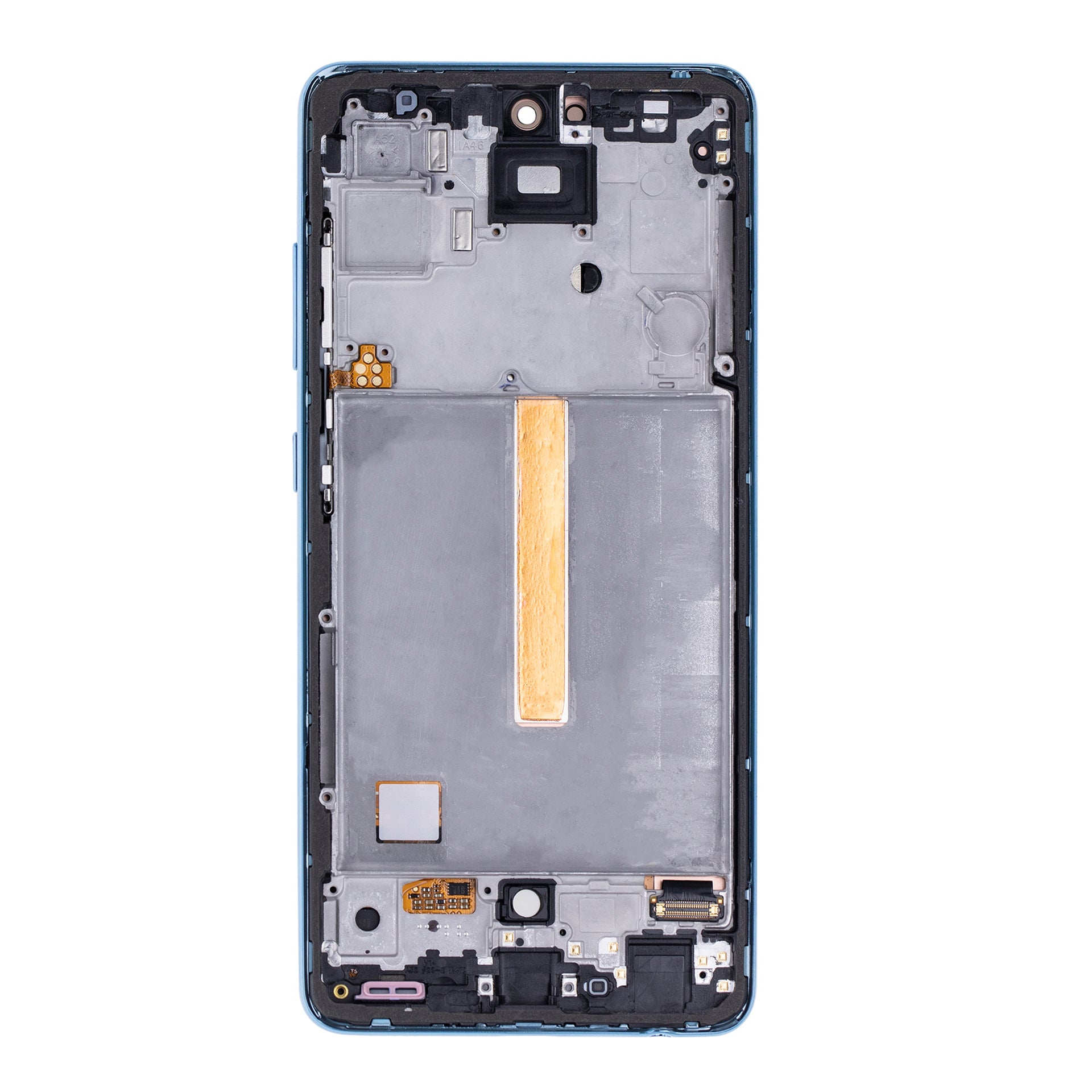 Samsung Galaxy A52 5G A526B, A52s 5G A528B Display And Digitizer With Frame Awesome Blue Soft-OLED
