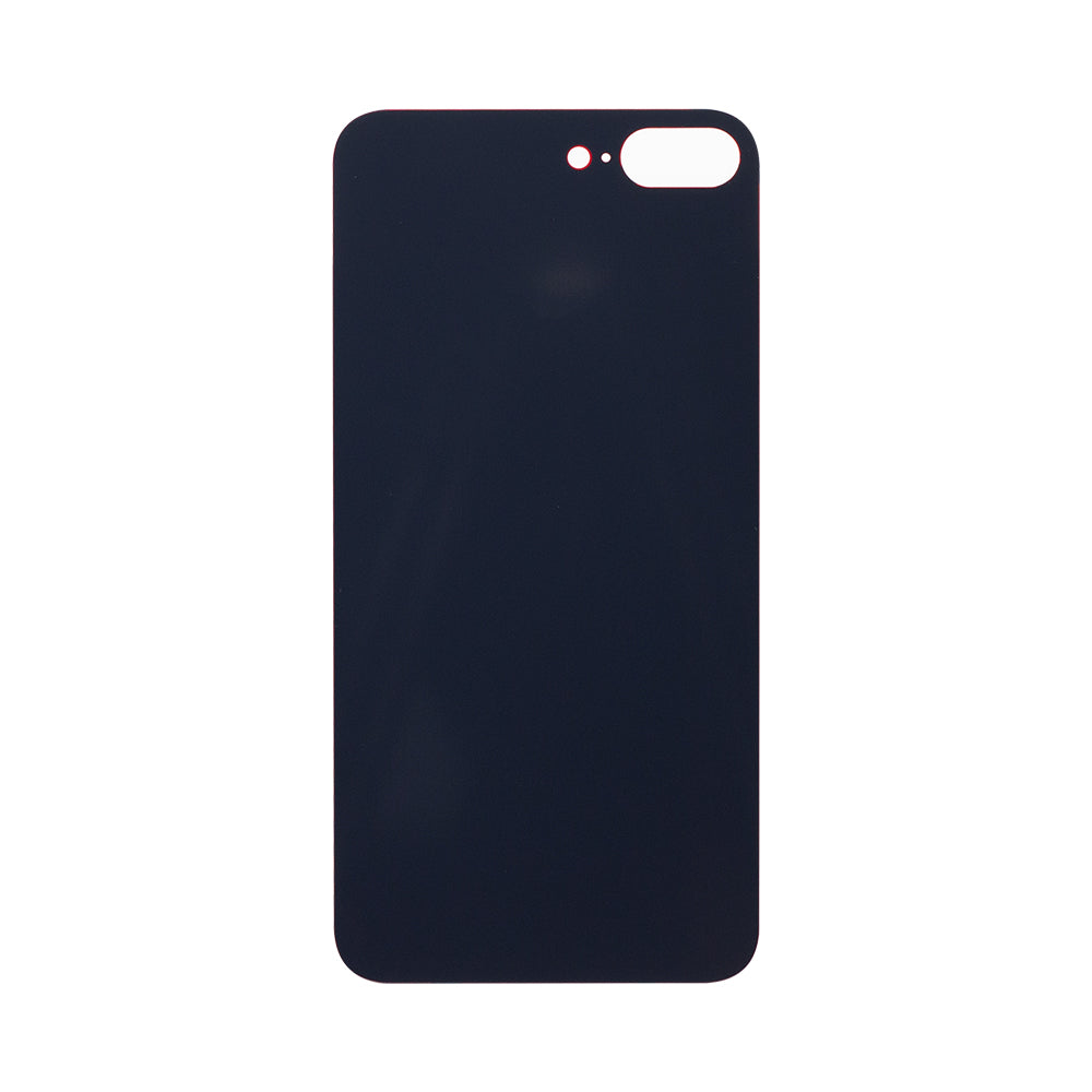 For Apple iPhone 8 Plus Back Glass, Enlarged Camera Frame Red Compatible
