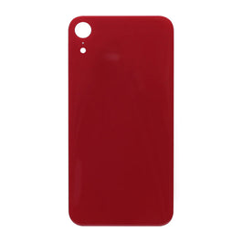 For Apple iPhone XR Back Glass, Enlarged Camera Frame Red Compatible