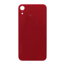 For Apple iPhone XR Back Glass, Enlarged Camera Frame Red Compatible