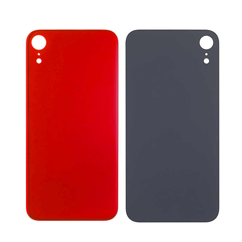 For iPhone Xr Extra Glass Red  (Enlarged camera frame)