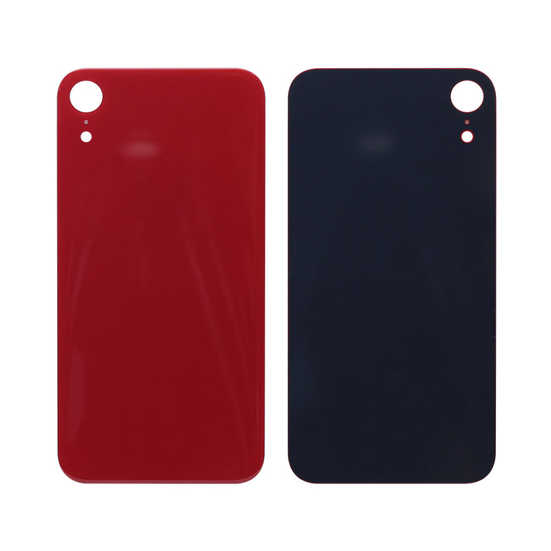 For iPhone Xr Extra Glass Red  (Enlarged camera frame)