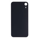 For Apple iPhone XR Back Glass, Enlarged Camera Frame Black Compatible