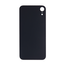 For Apple iPhone XR Back Glass, Enlarged Camera Frame Black Compatible