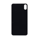 For iPhone Xs Max Extra Glass Black (Enlarged camera frame)