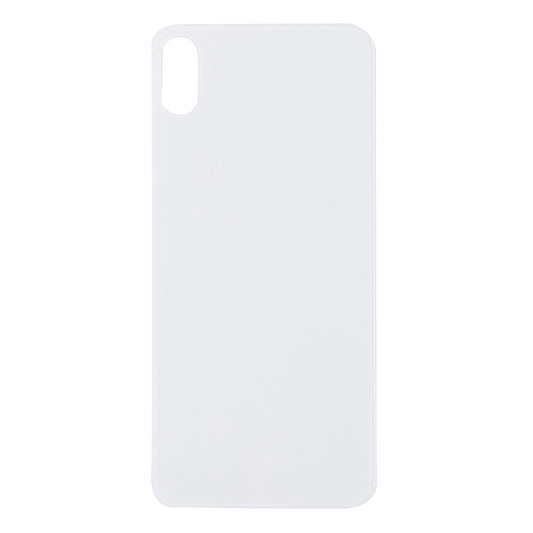 For Apple iPhone XS Max Back Glass, Enlarged Camera Frame White Compatible