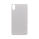 For Apple iPhone XS Max Back Glass, Enlarged Camera Frame White Compatible