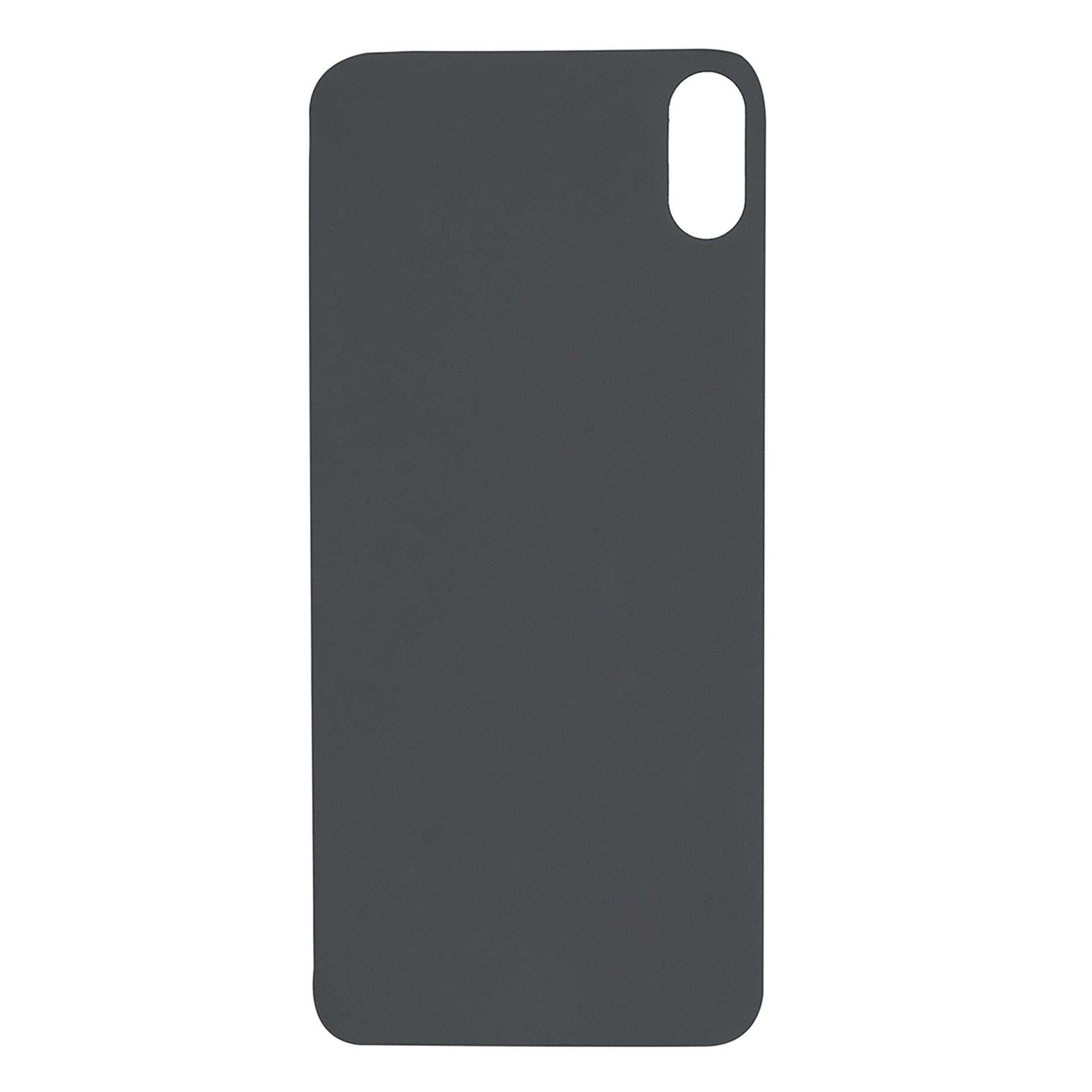 For Apple iPhone XS Max Back Glass, Enlarged Camera Frame White Compatible
