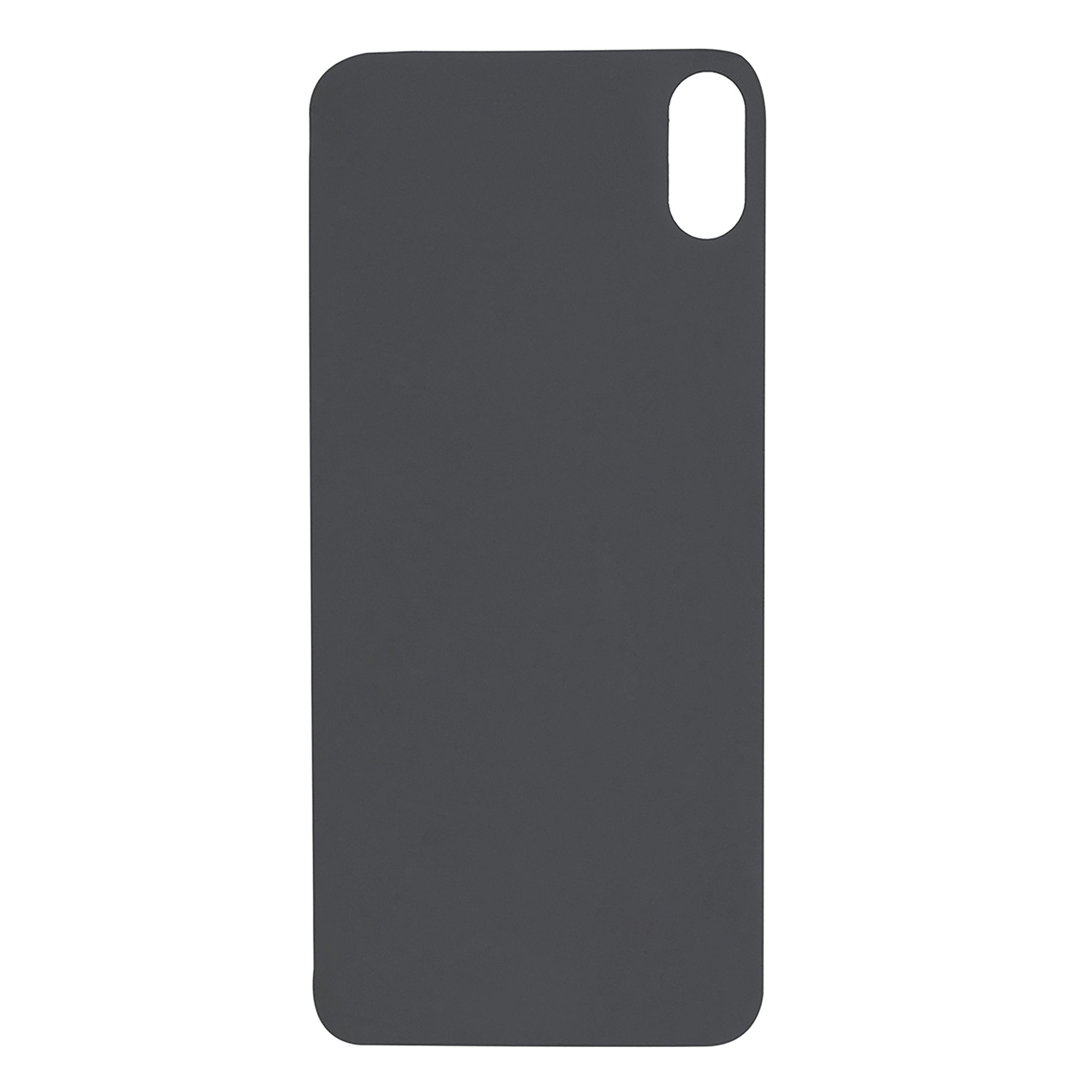 For Apple iPhone XS Max Back Glass, Enlarged Camera Frame White Compatible