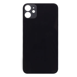 For Apple iPhone 11 Back Glass, Enlarged Camera Frame Black Compatible