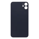 For Apple iPhone 11 Back Glass, Enlarged Camera Frame Black Compatible