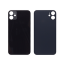 For Apple iPhone 11 Back Glass, Enlarged Camera Frame Black Compatible