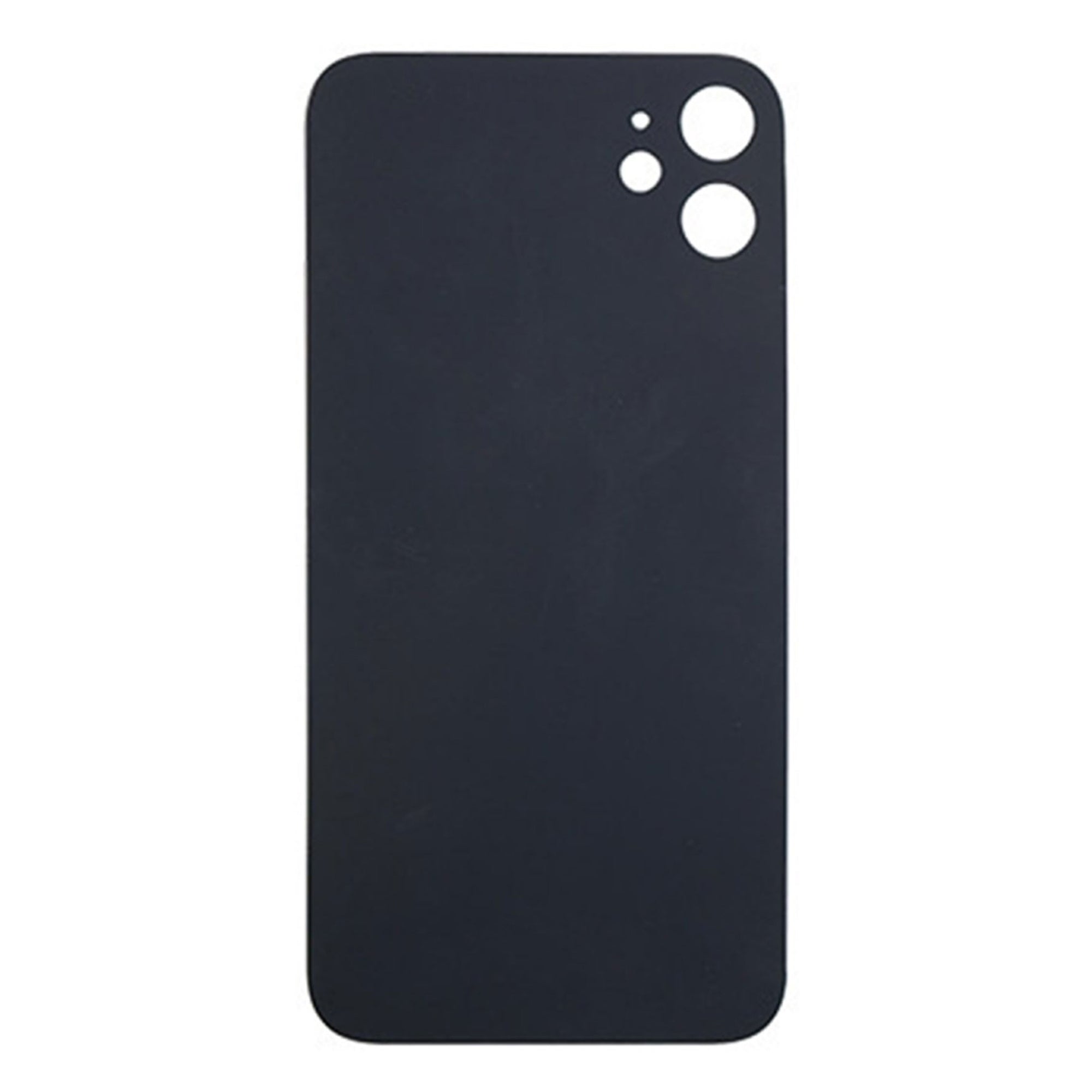 For Apple iPhone 11 Back Glass, Enlarged Camera Frame White Compatible