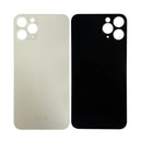 For Apple iPhone 11 Pro Back Glass, Enlarged Camera Frame White Compatible