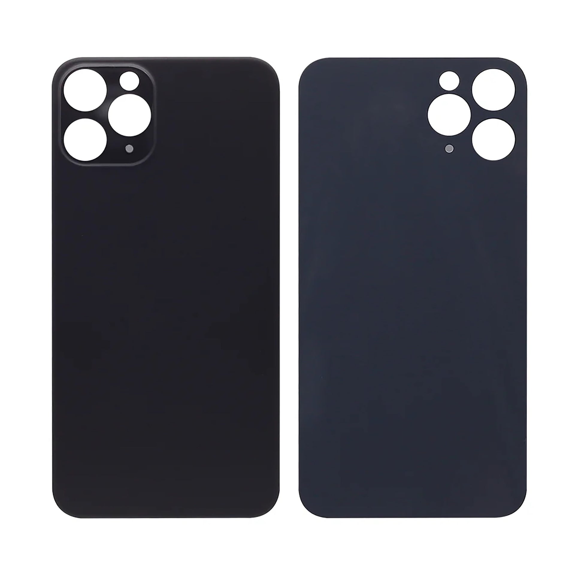 For Apple iPhone 11 Pro Back Glass, Enlarged Camera Frame Space Grey Compatible