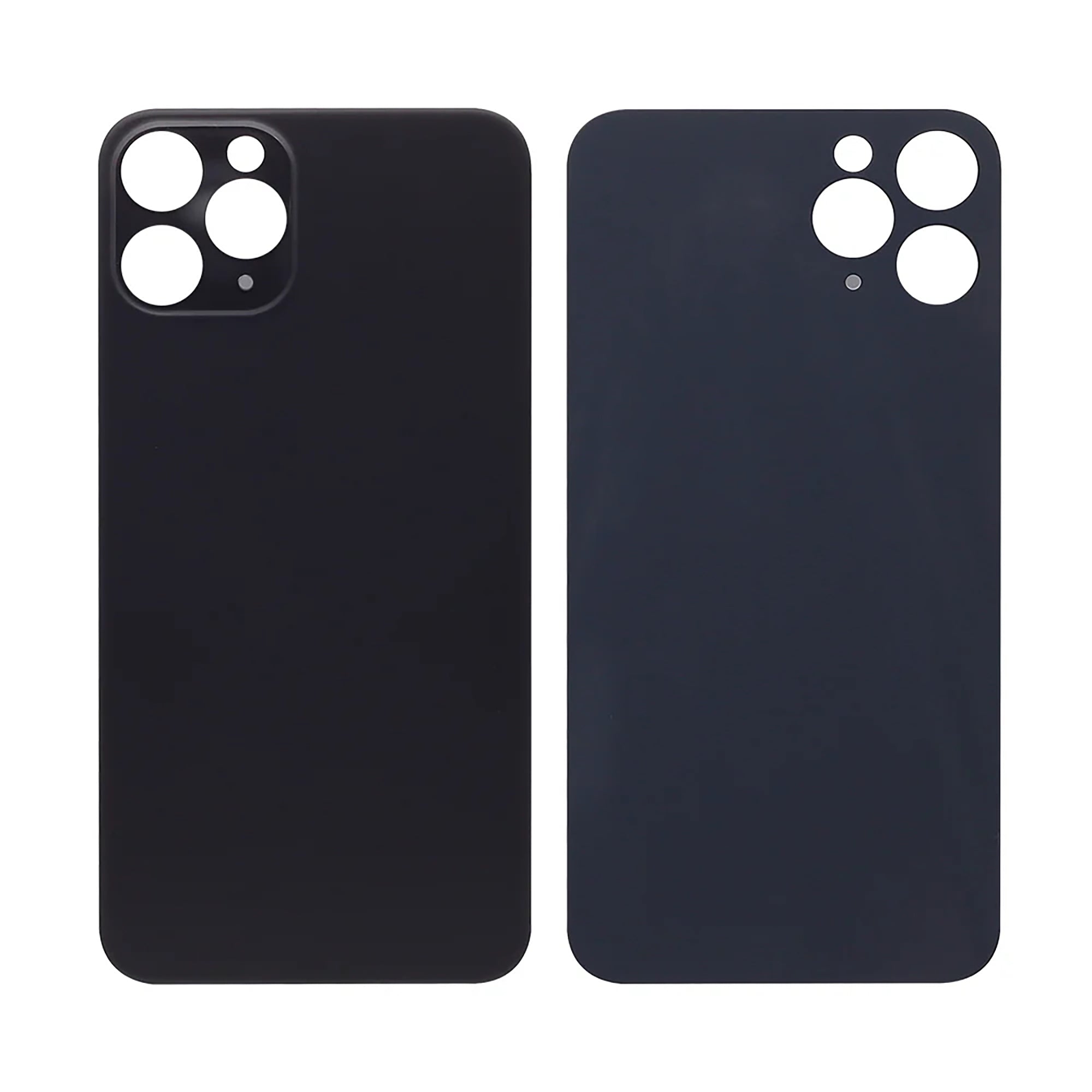 For Apple iPhone 11 Pro Back Glass, Enlarged Camera Frame Space Grey Compatible