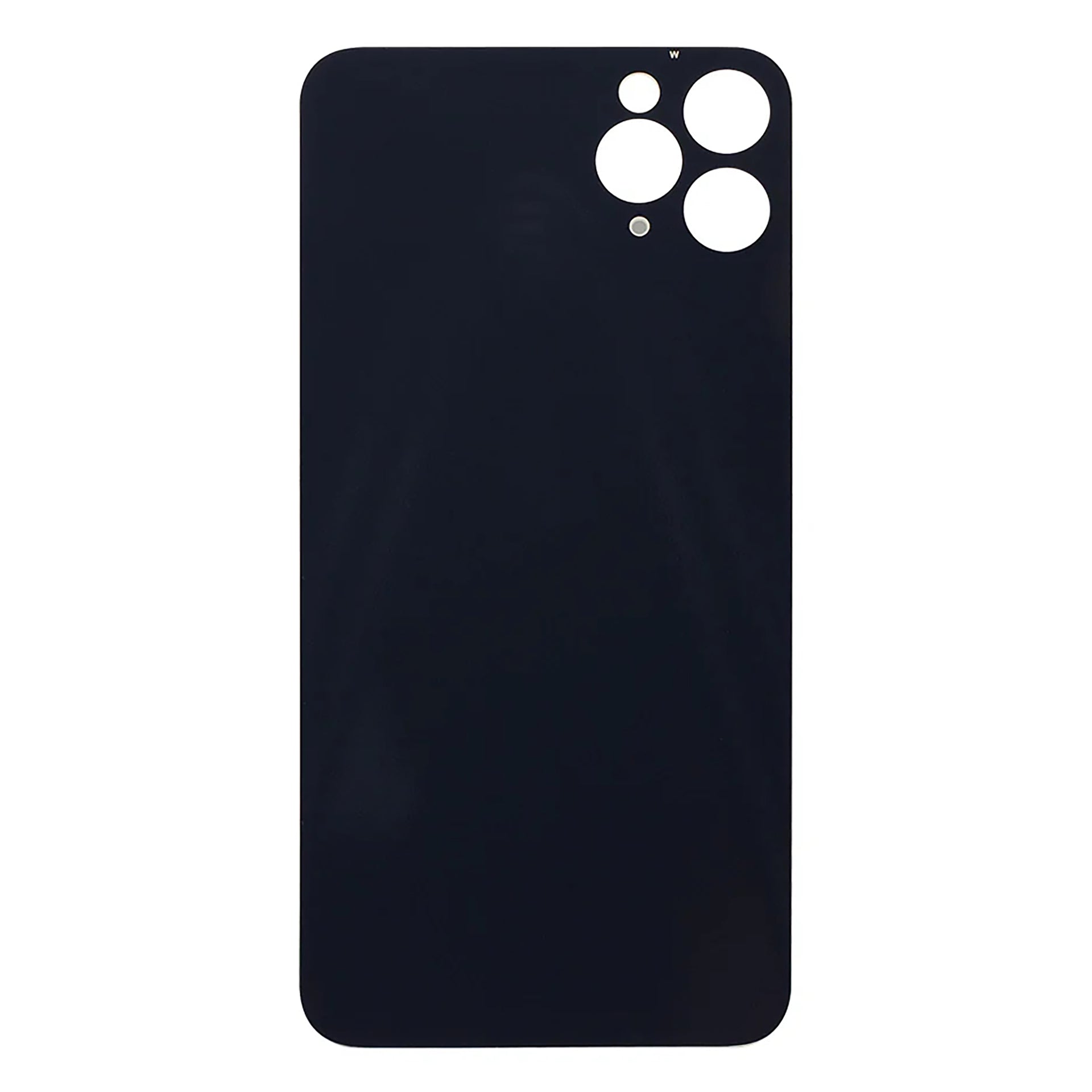 For Apple iPhone 11 Pro Max Back Glass, Enlarged Camera Frame White Compatible