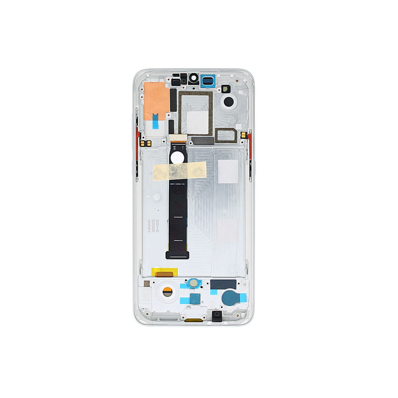 Xiaomi Mi 9 Display And Digitizer With Frame  White OEM