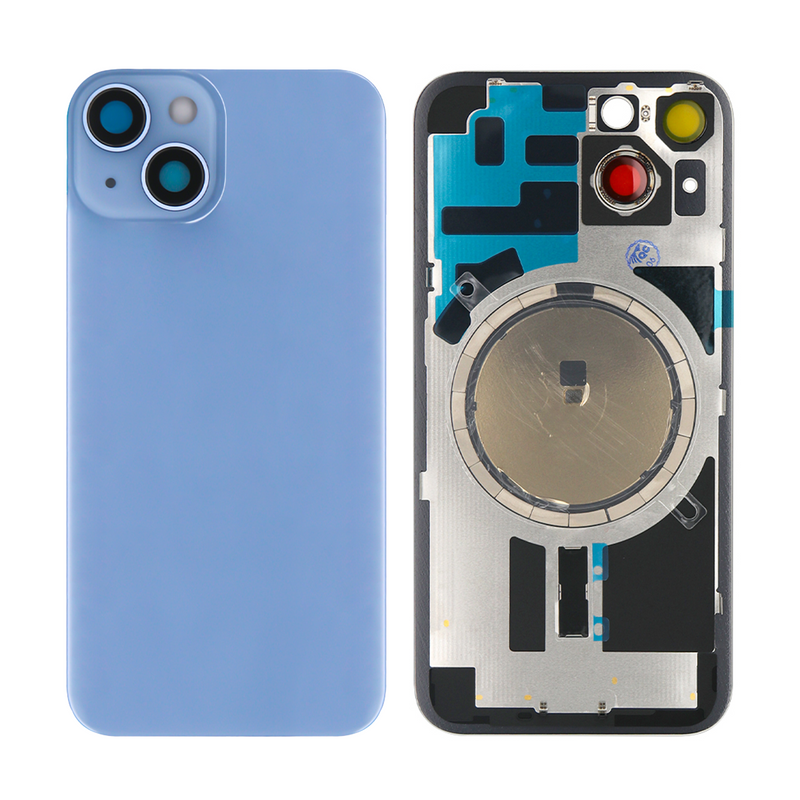 For iPhone 14 Extra Glass Blue (Enlarged Camera Frame)