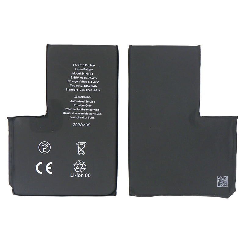 For iPhone 13 Pro Max Battery (Spot Welding Required) 4352mAh No BMS / IC
