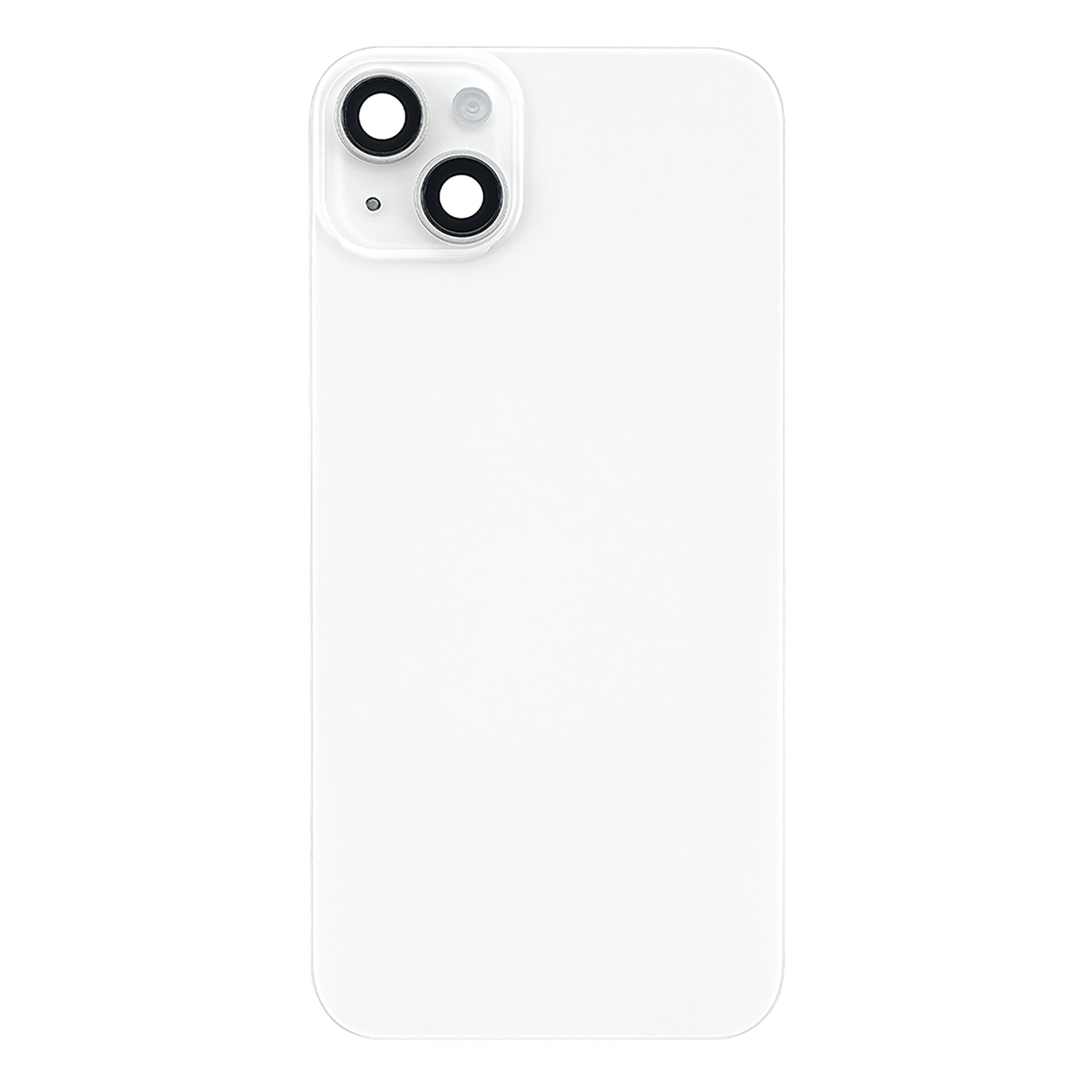 For Apple iPhone 14 Plus Back Glass Without NFC, Enlarged Camera Frame Starlight Compatible