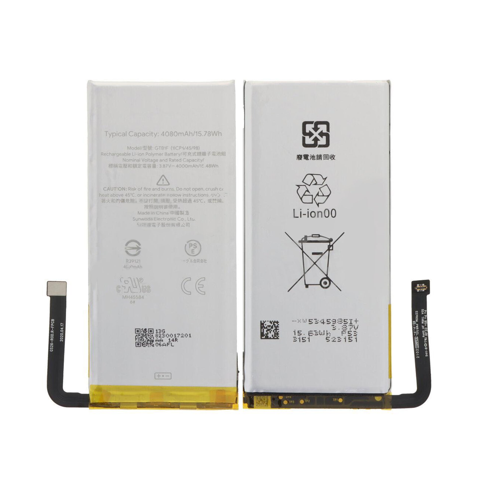 Google Pixel 5 Battery GTB1F OEM