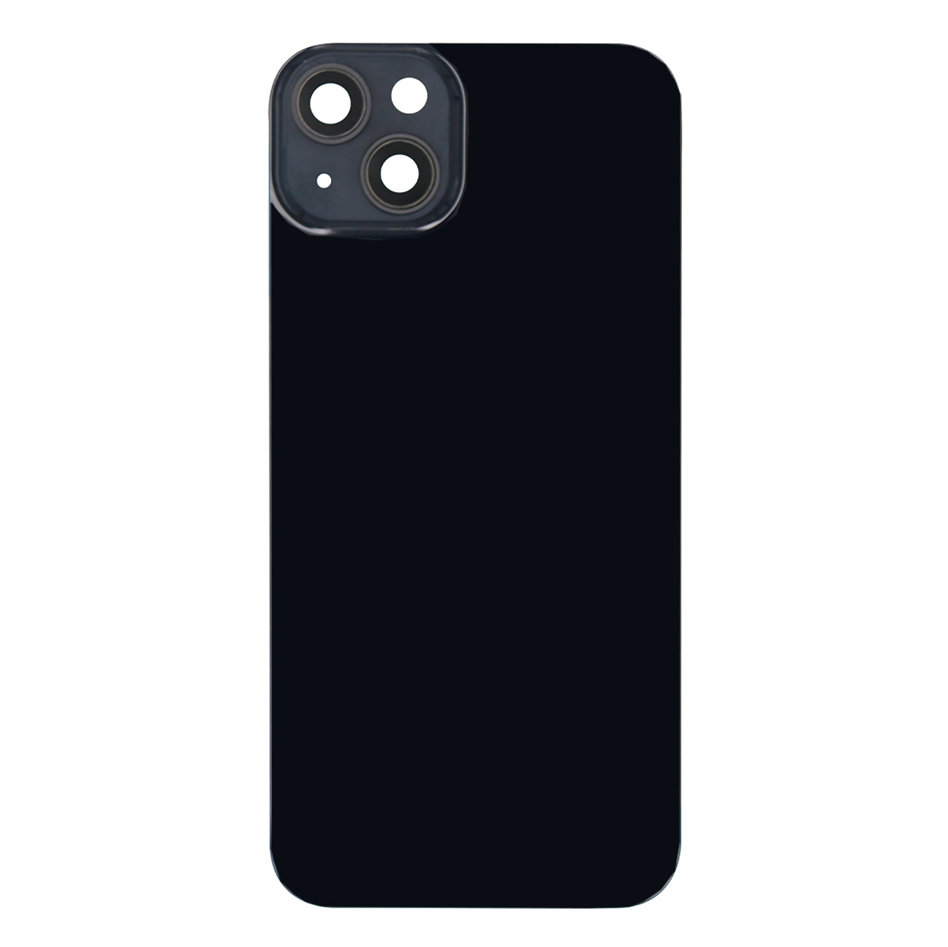 For Apple iPhone 14 Plus Back Glass Without NFC, Enlarged Camera Frame Midnight Compatible
