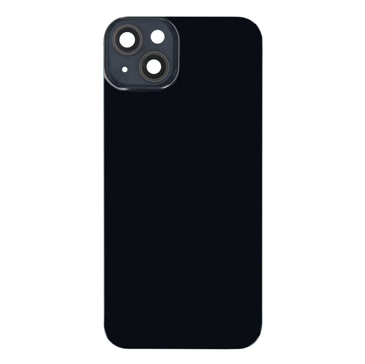 For Apple iPhone 14 Plus Back Glass Without NFC, Enlarged Camera Frame Midnight Compatible