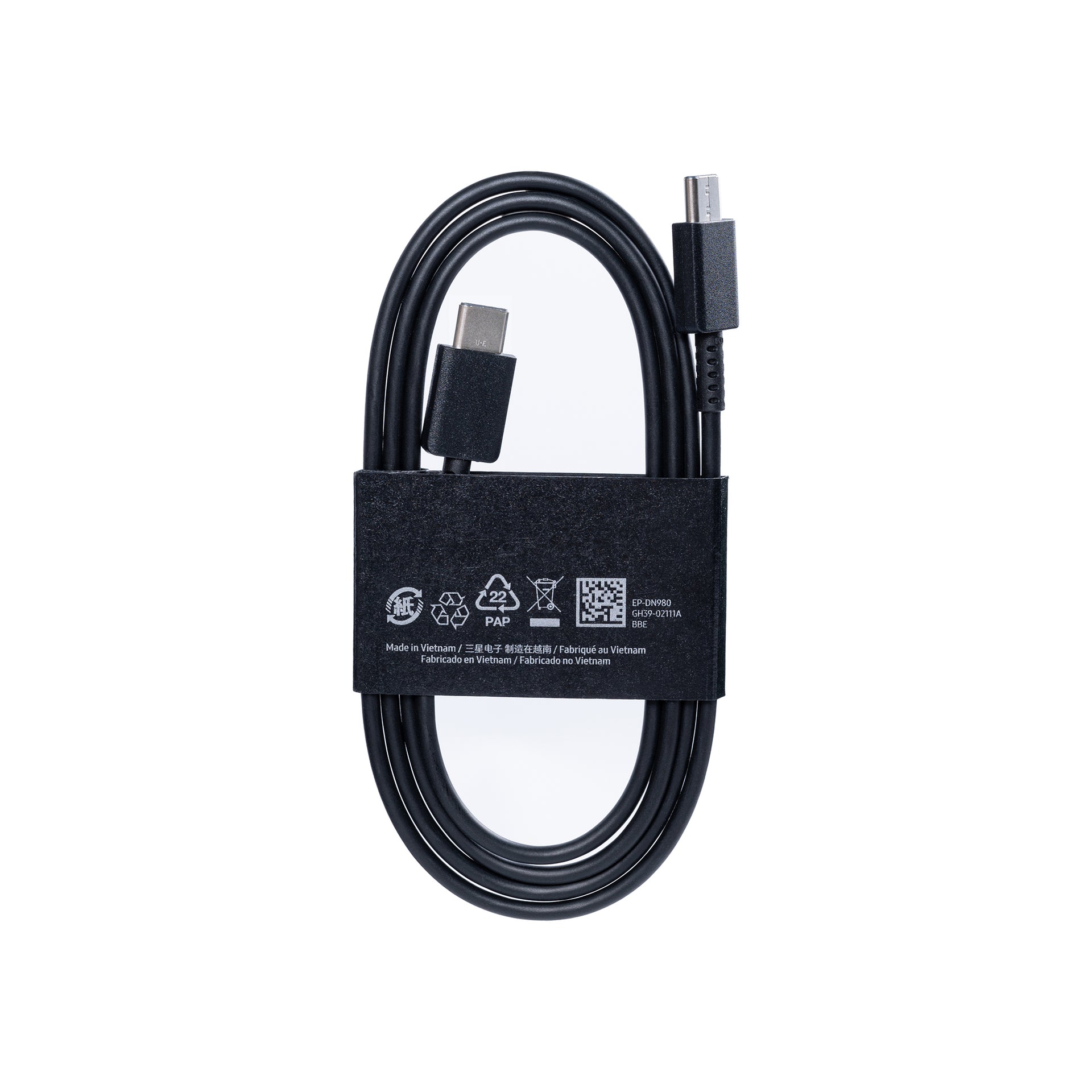 Samsung EP-DN980BBE USB-C To USB-C Data Cable 100cm Black Bulk