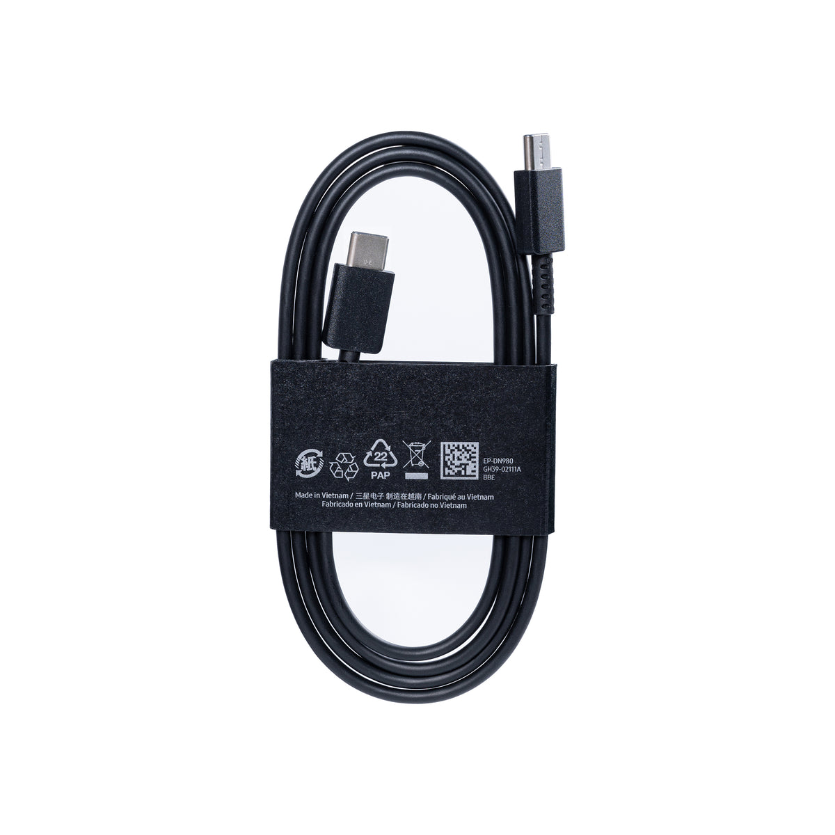 Samsung EP-DN980BBE USB-C To USB-C Data Cable 100cm Black Bulk