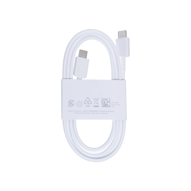 Samsung USB Type-C To Type-C Data Cable White EP-DN980BWE 100CM