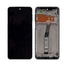 Xiaomi Redmi Note 9S Display And Digitizer With Frame Black OEM