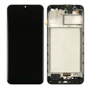Samsung Galaxy M31 M315F Display And Digitizer With Frame Black Service Pack