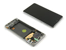 Samsung Galaxy Note 10 Lite N770F Display And Digitizer With Frame Aura Glow Silver Service Pack