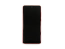 Samsung Galaxy Note 10 Lite N770F Display And Digitizer With Frame Aura Red Service Pack