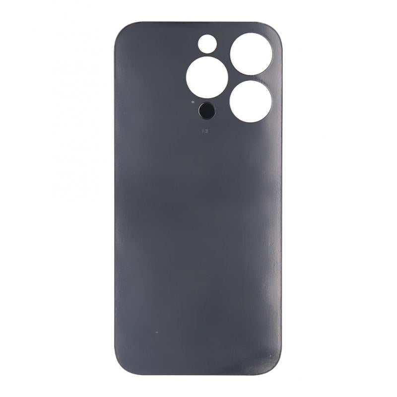 For Apple iPhone 14 Pro Max Back Glass Without NFC, Enlarged Camera Frame Deep Purple Compatible