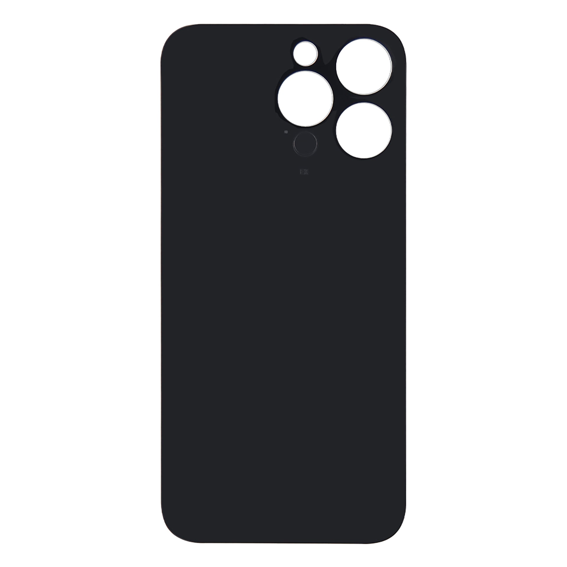 For Apple iPhone 14 Pro Max Back Glass Without NFC, Enlarged Camera Frame Silver Compatible