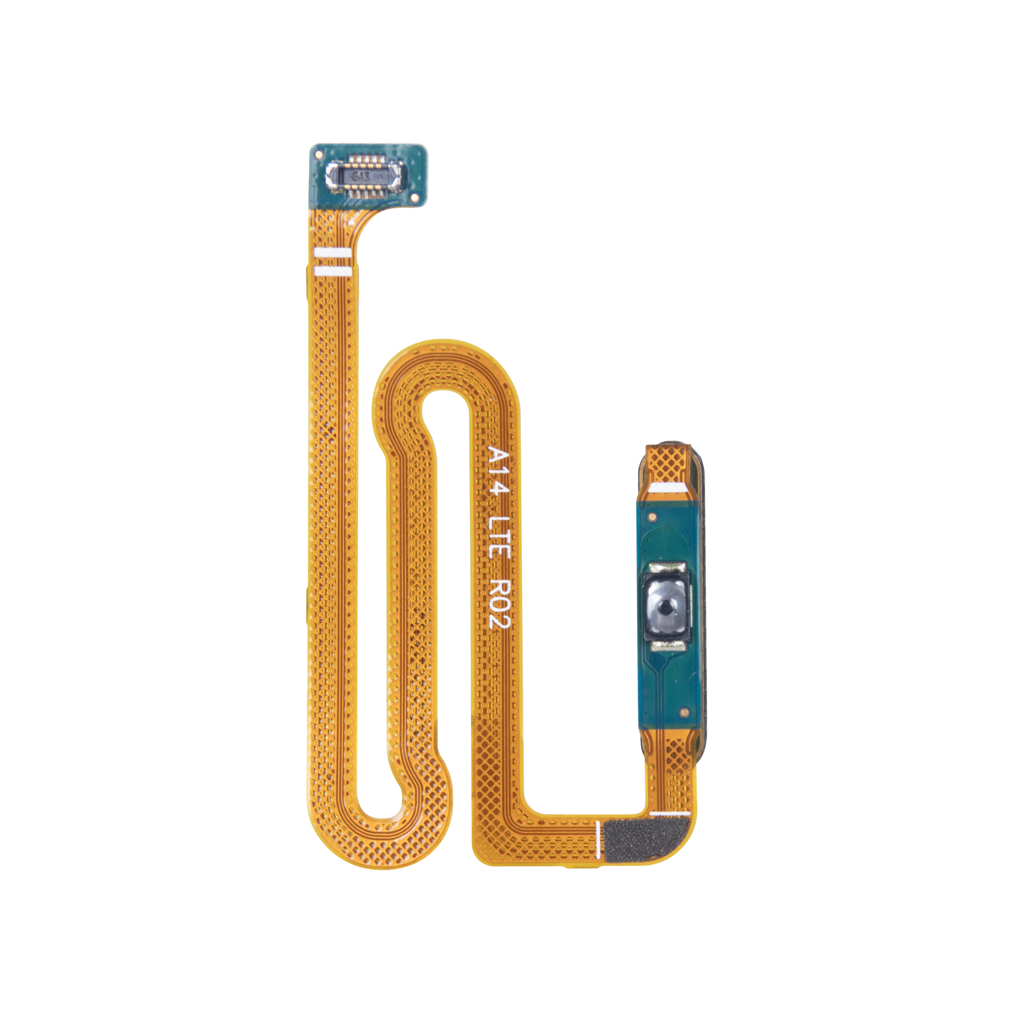 Samsung Galaxy A14 A145F Fingerprint Sensor Flex With Power Button Silver OEM