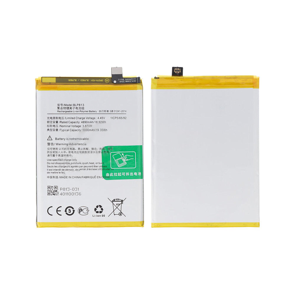 Oneplus Nord N100, N200 5G Battery BLP813 OEM