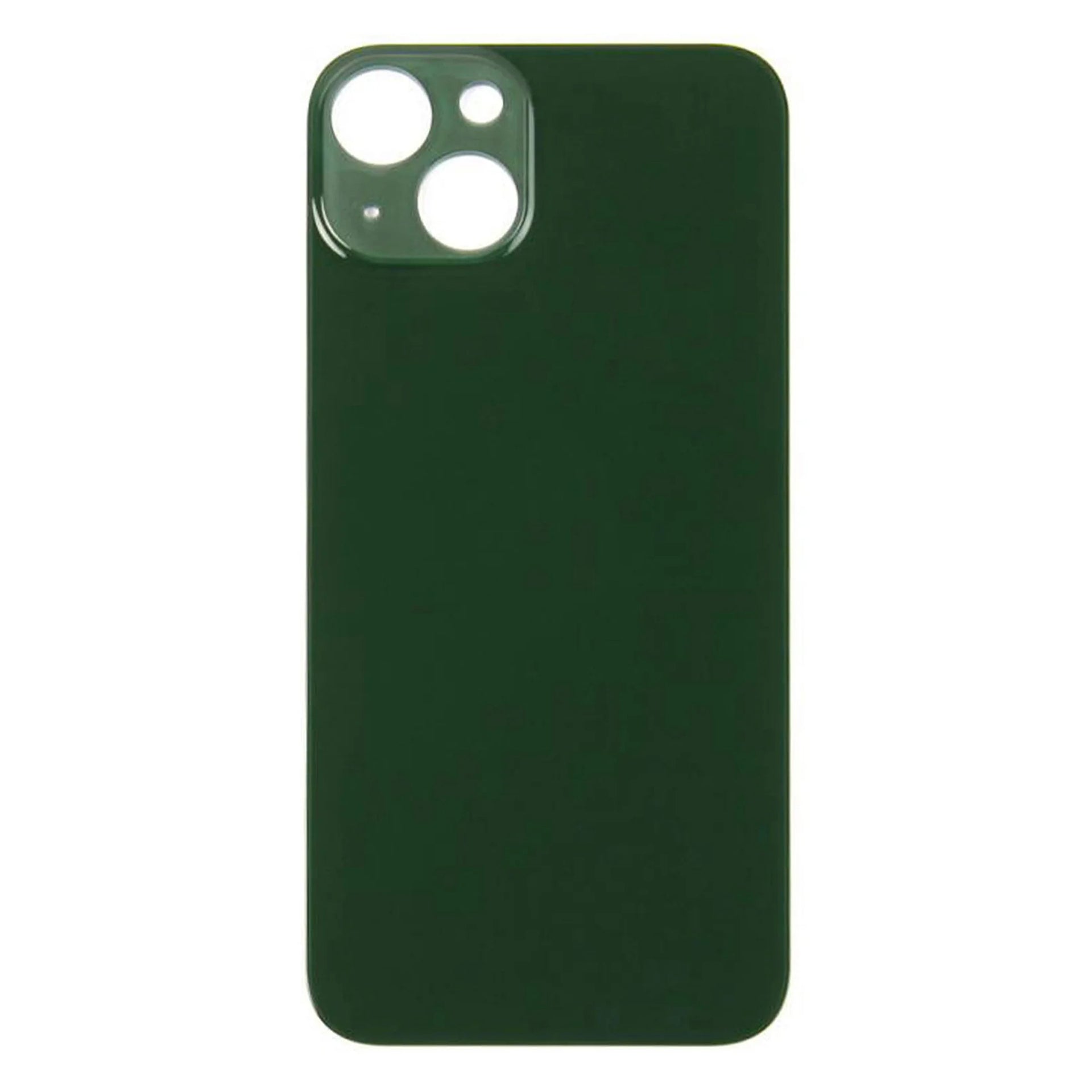 For Apple iPhone 13 Back Glass, Enlarged Camera Frame Green Compatible