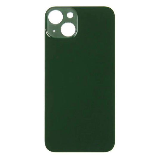 For Apple iPhone 13 Back Glass, Enlarged Camera Frame Green Compatible