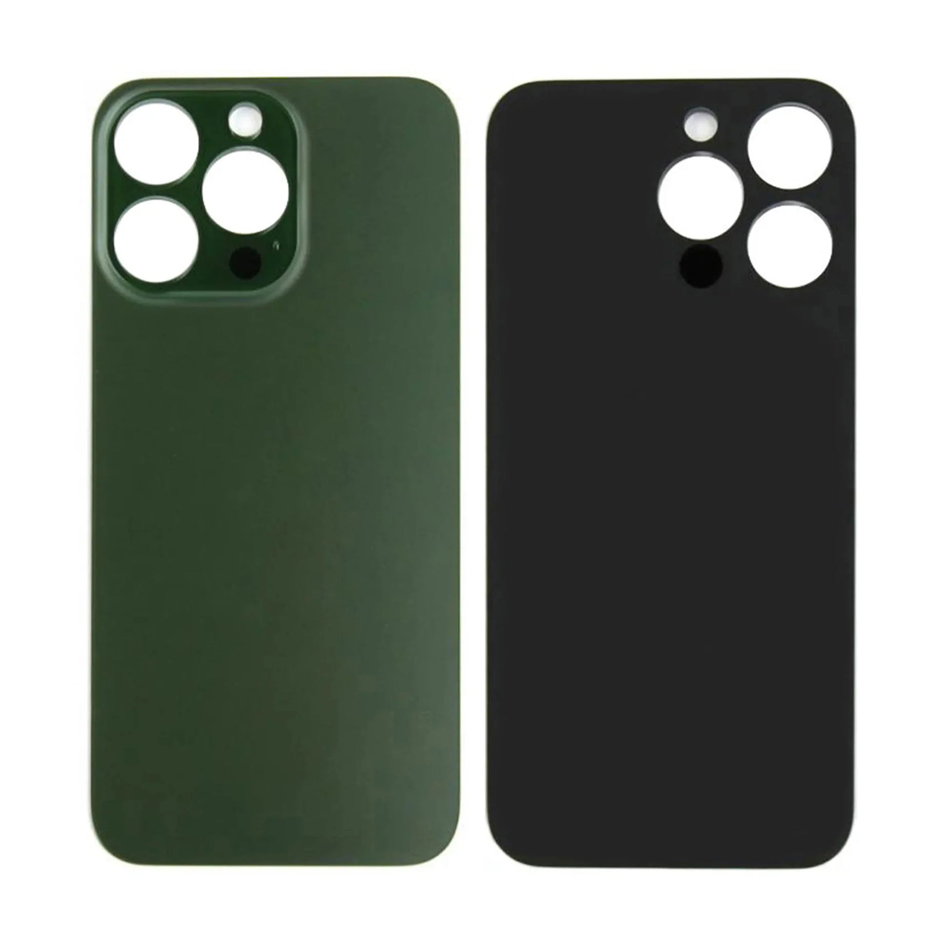 For Apple iPhone 13 Pro Back Glass, Enlarged Camera Frame Green Compatible