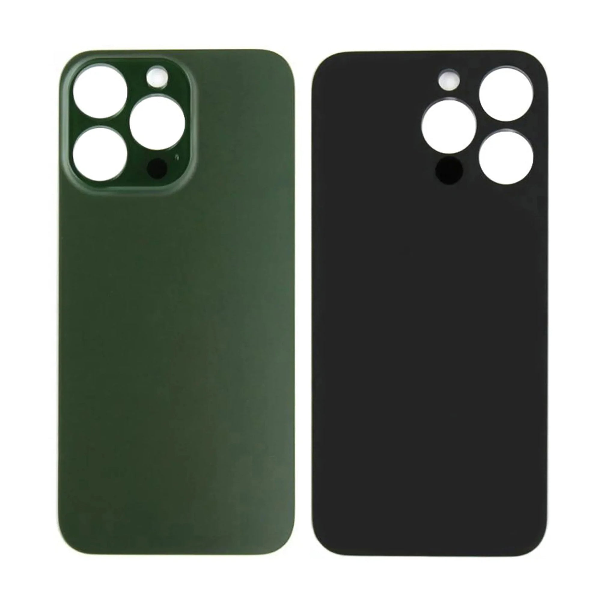 For Apple iPhone 13 Pro Back Glass, Enlarged Camera Frame Green Compatible