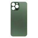 For Apple iPhone 13 Pro Max Back Glass, Enlarged Camera Frame Green Compatible